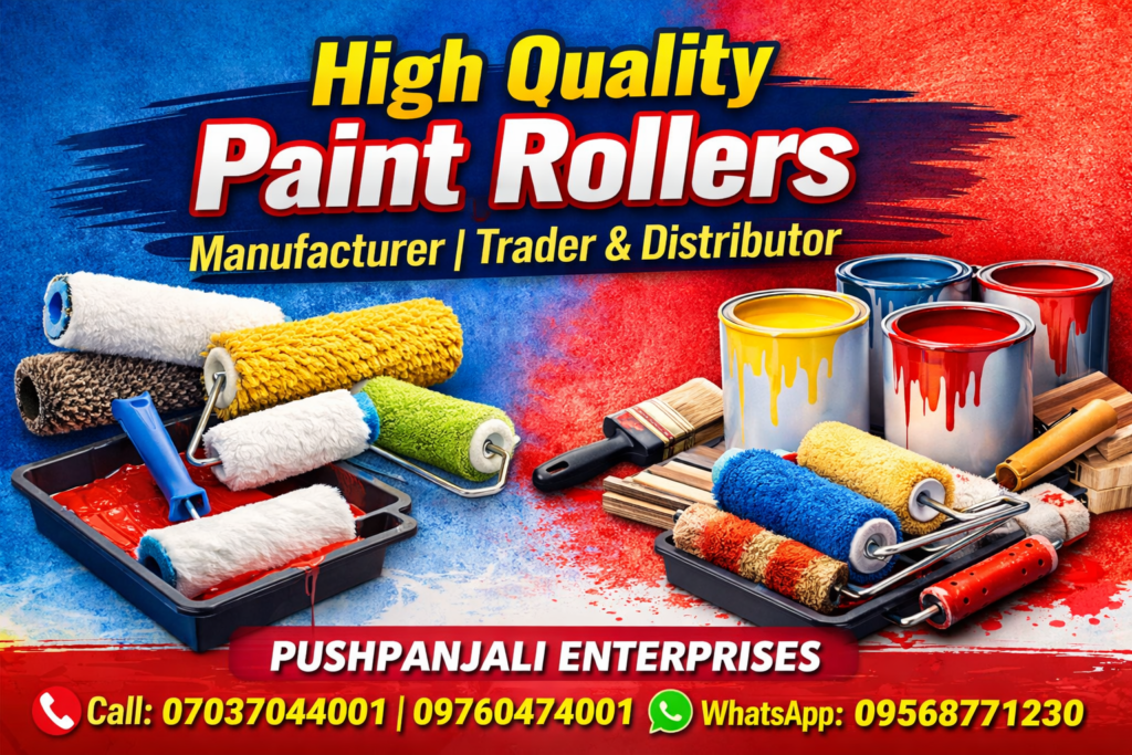 High Quality Paint Rollers Manufacturer | Trader & Distributor
