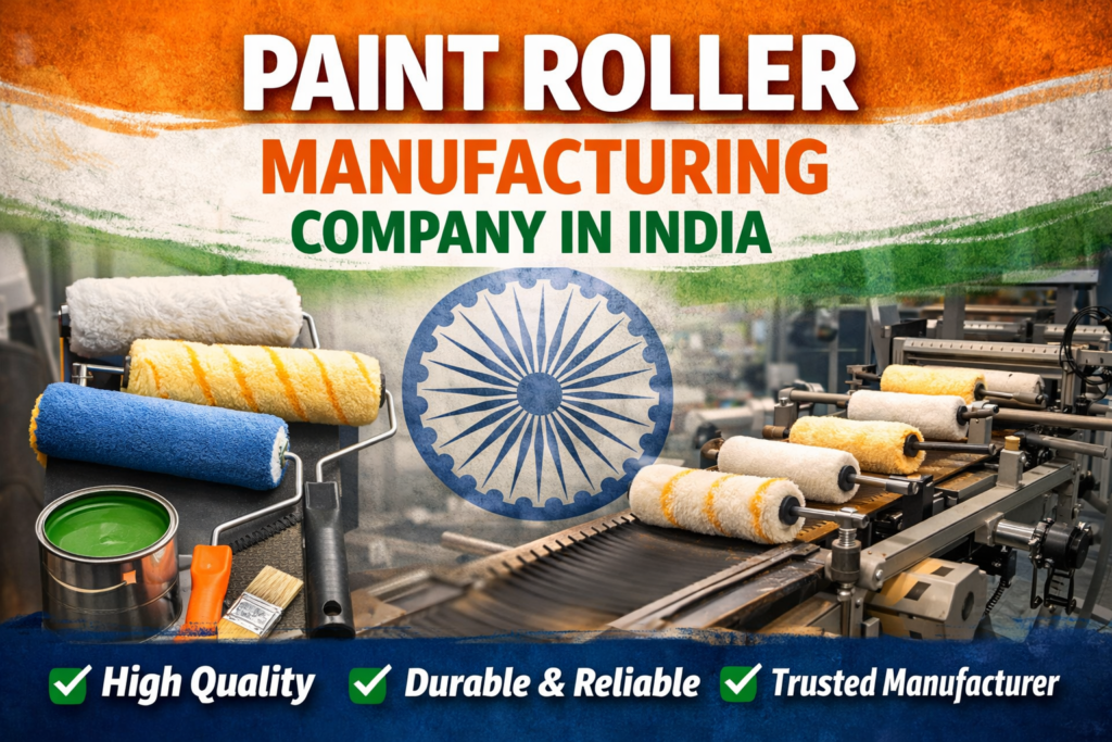premium paint rollers & brushes manufacturer and supplier in india