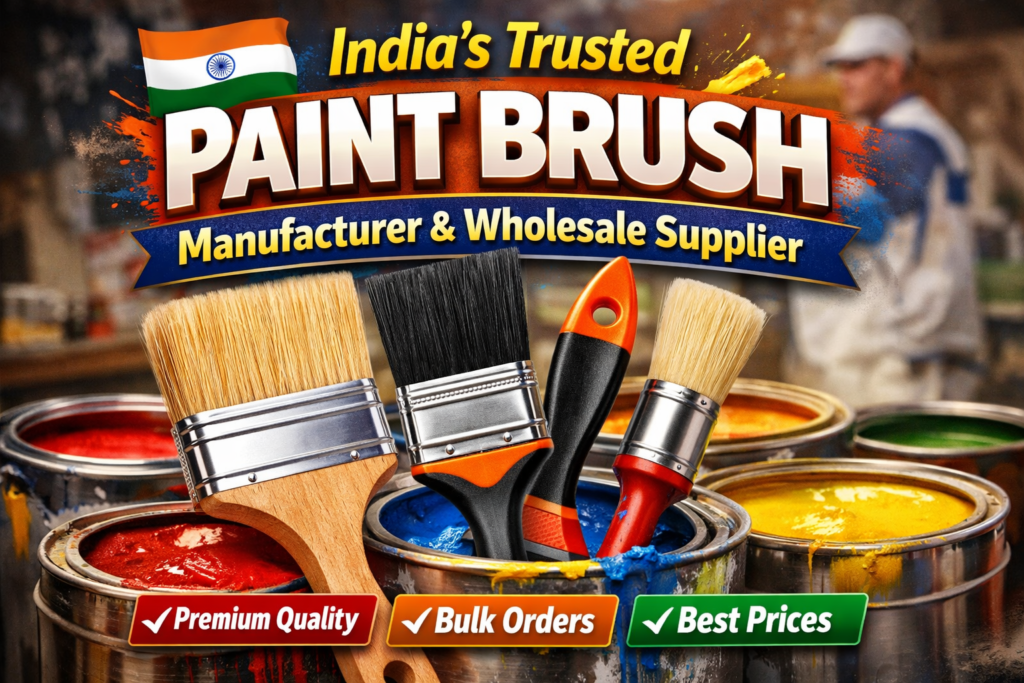 Paint Brush Manufacturer & Wholesale Supplier in India